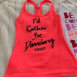 3 Lorna Jane cotton tanks